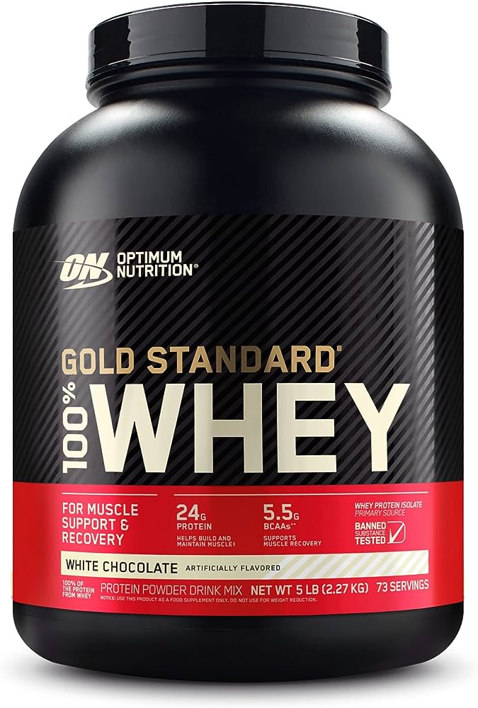 vanilla protein powder, gold standard 100% whey 